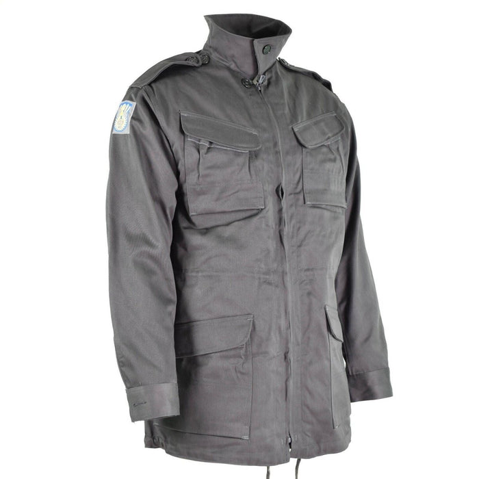 Giacca da combattimento originale dell'esercito danese M71 Danimarca militare grigio surplus da campo - GoMilitar