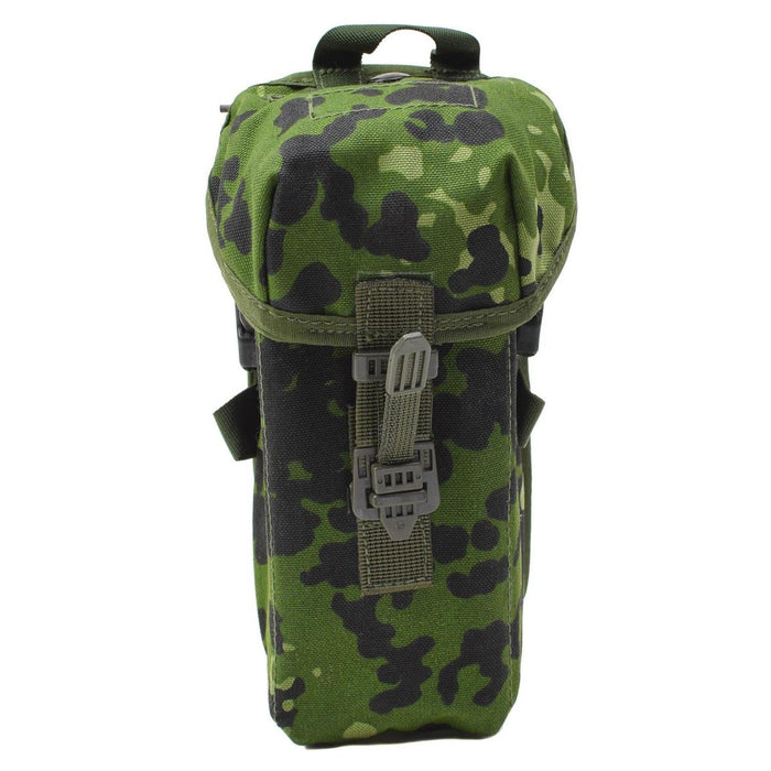 Custodia per caricatore mimetica originale LMG M96 dell'esercito danese, custodia con cinturino a sgancio rapido NUOVO - GoMilitar
