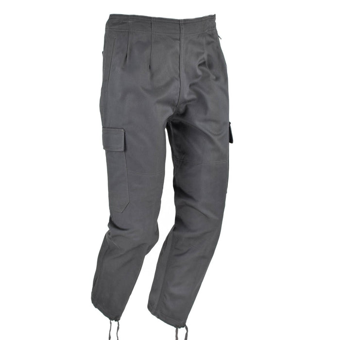 Pantaloni originali dell'esercito danese CF M - 71 grigio militare, pantaloni da combattimento danesi - GoMilitar