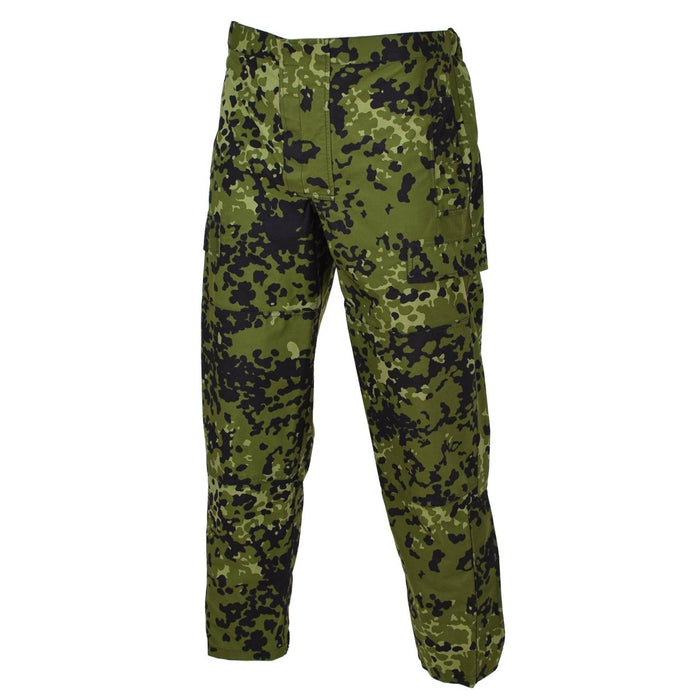 Pantaloni antipioggia originali dell'esercito danese mimetico M84 pantaloni da combattimento tattici impermeabili NUOVO - GoMilitar