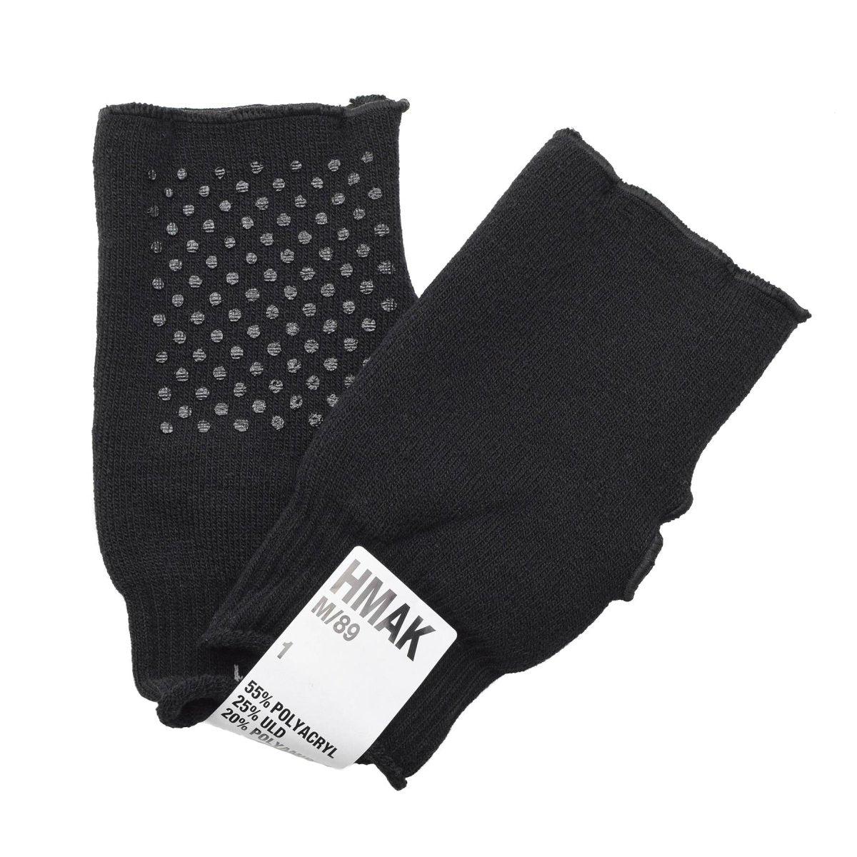 Guanti neri danesi originali Danesi più caldi senza finger non slip army Nuovo