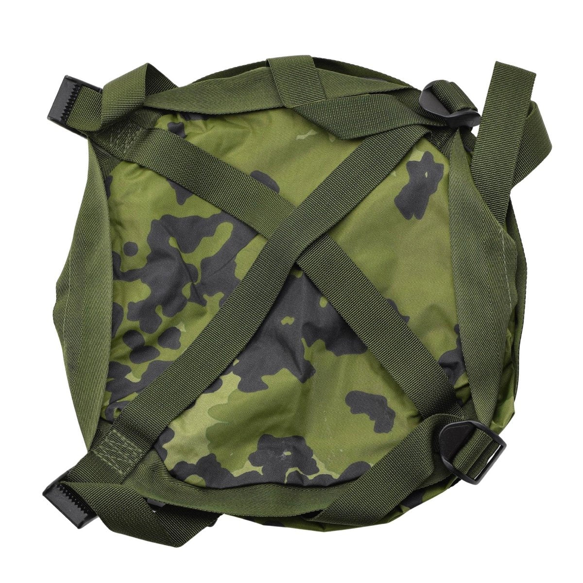 Borsa di compressione militare danese originale M84 CAMO PU rivestito Nuovo leggero