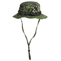 Originale Danish Military M84 Camo Boonie Hat Summer Tropical Cap Wide Brim Nuovo nuovo