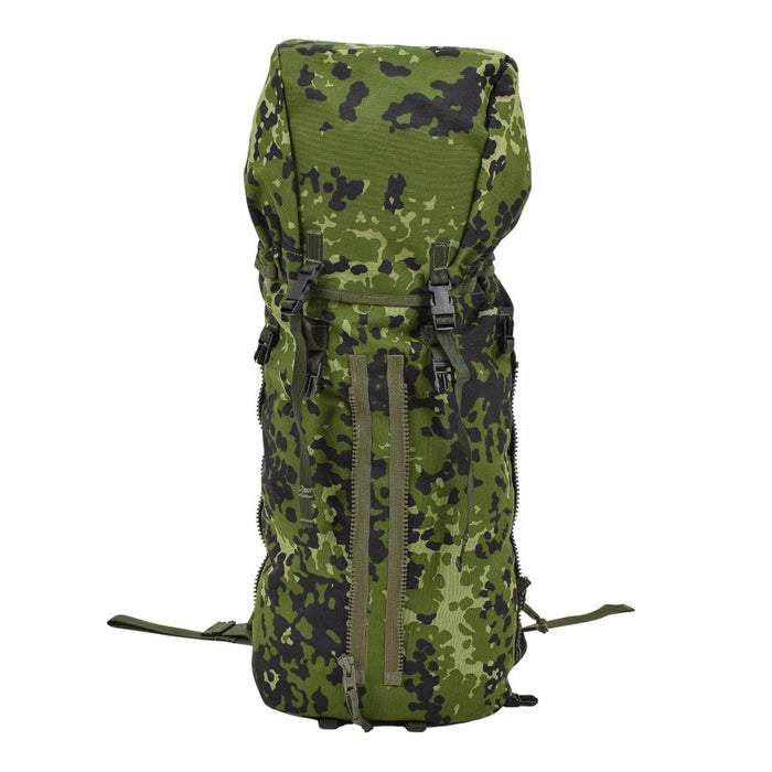 Zaino militare originale danese M96 mimetico 50L borsa da campeggio zaino tattico NUOVO - GoMilitar