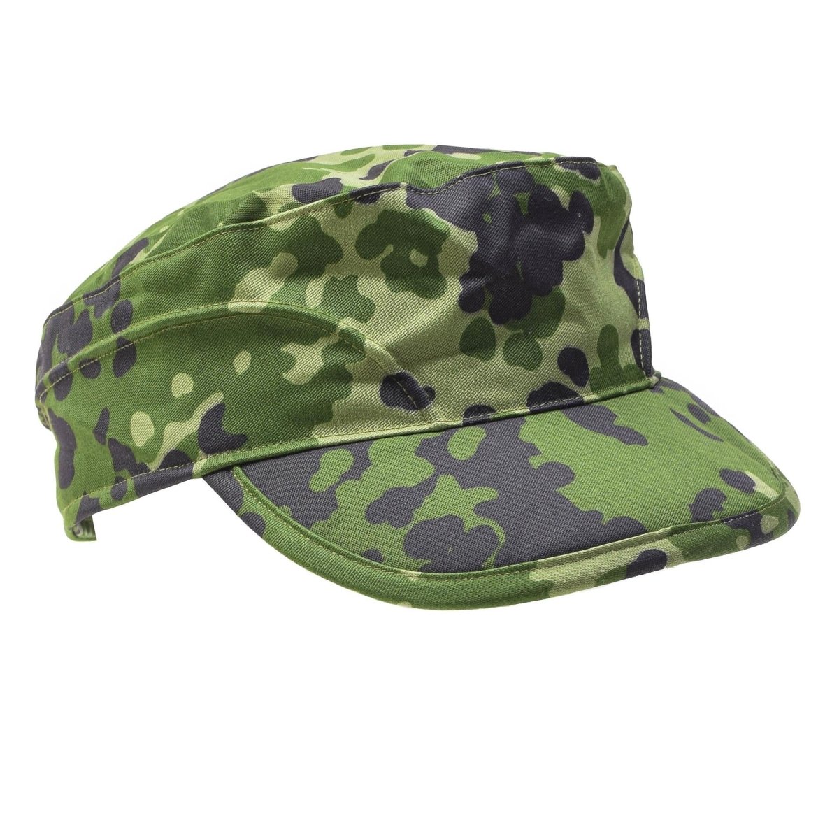 Truppe militari danesi originali Field Cap pieghevole Flatta all'orecchio M84 Nuovo leggero