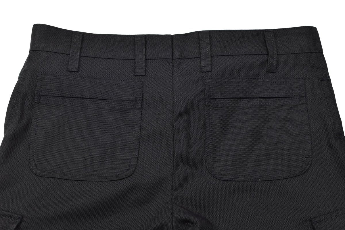Pantaloni di lavoro nero militare della Danimarca originale pantaloni a d-ring forte durevoli nuovi