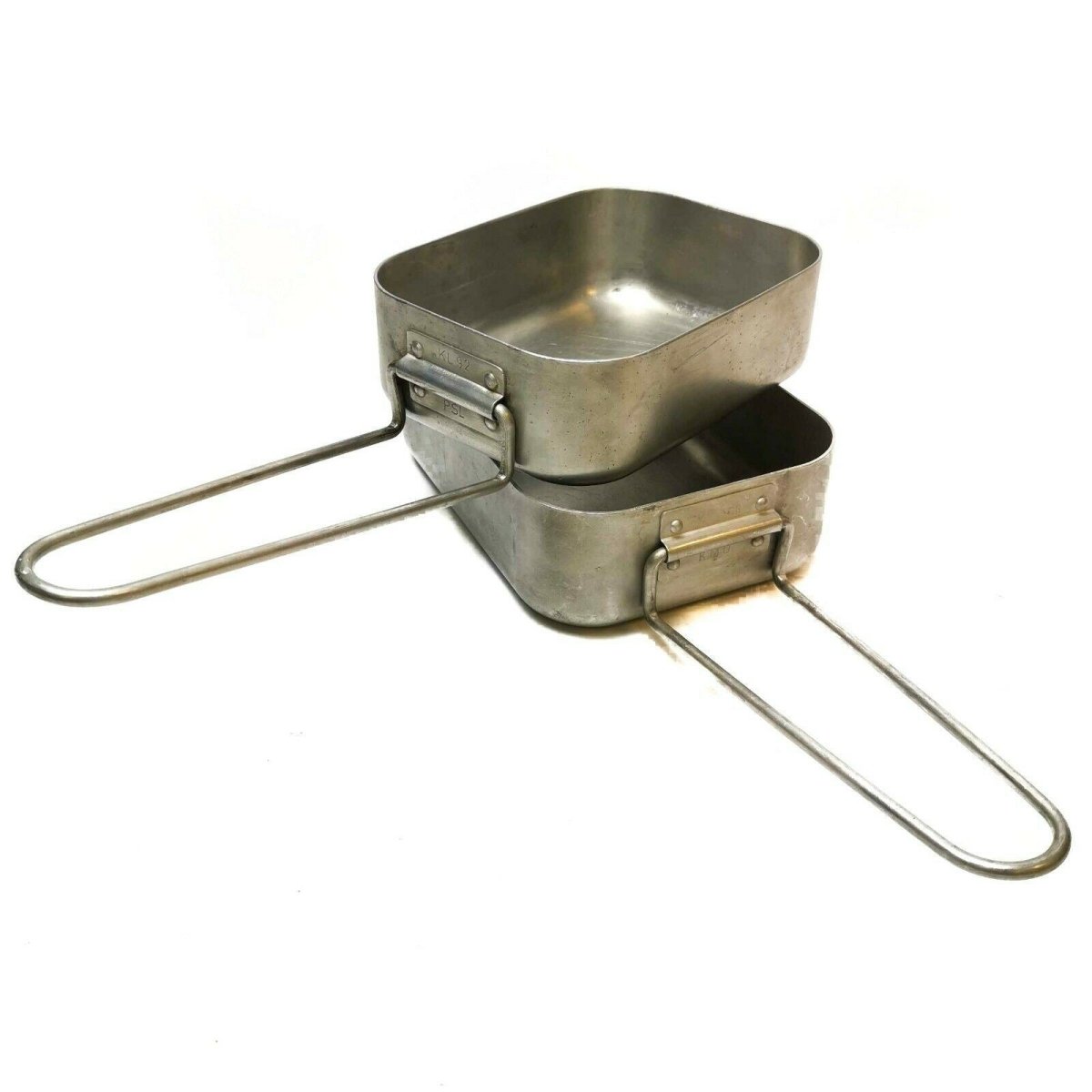 Original Dutch Army Alluminio Mess Mess Kit Mess Cooker Bushcraft Gear