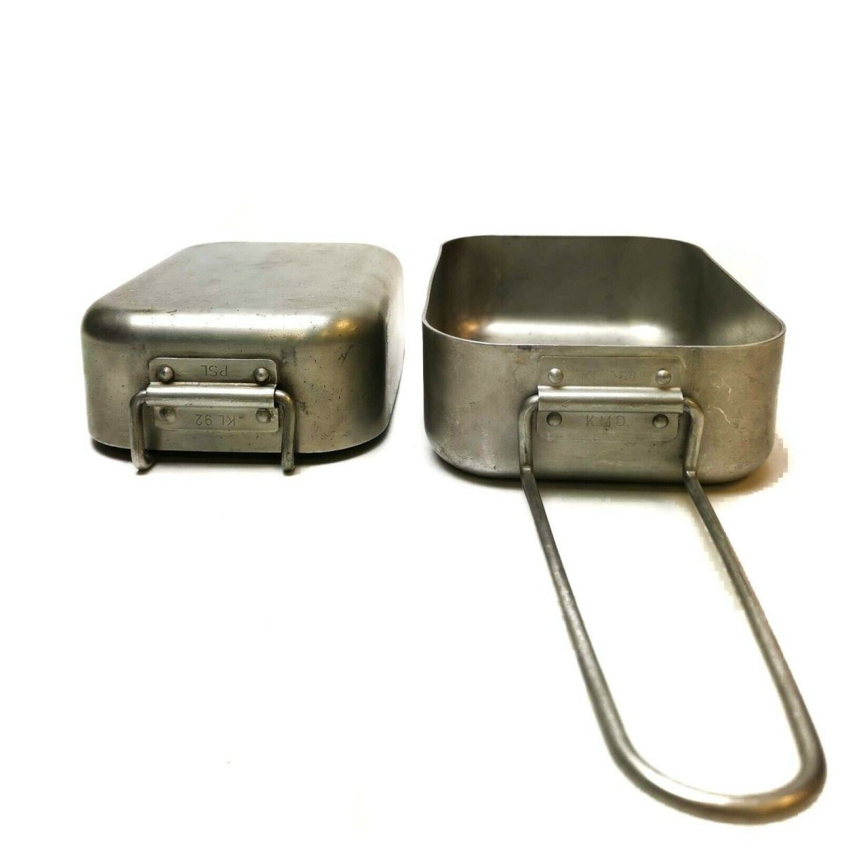 Original Dutch Army Alluminio Mess Mess Kit Mess Cooker Bushcraft Gear