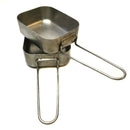 Original Dutch Army Aluminum Mess tins mess kit Cooker Military Bushcraft gear - GoMilitar