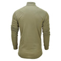 Maglietta intima originale dell'esercito olandese, collo alto, isolamento termico, oliva
