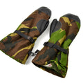 Original Dutch Army DPM Woodland Camo Mittens. Guanti militari olandesi