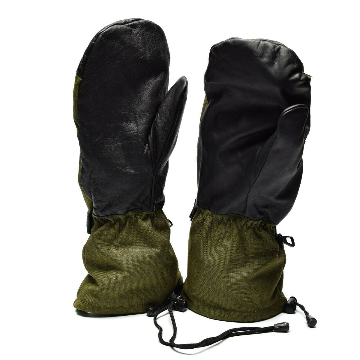 I guanti di oliva dell'esercito olandese originali attivano i guanti militari di dito Gore-tex
