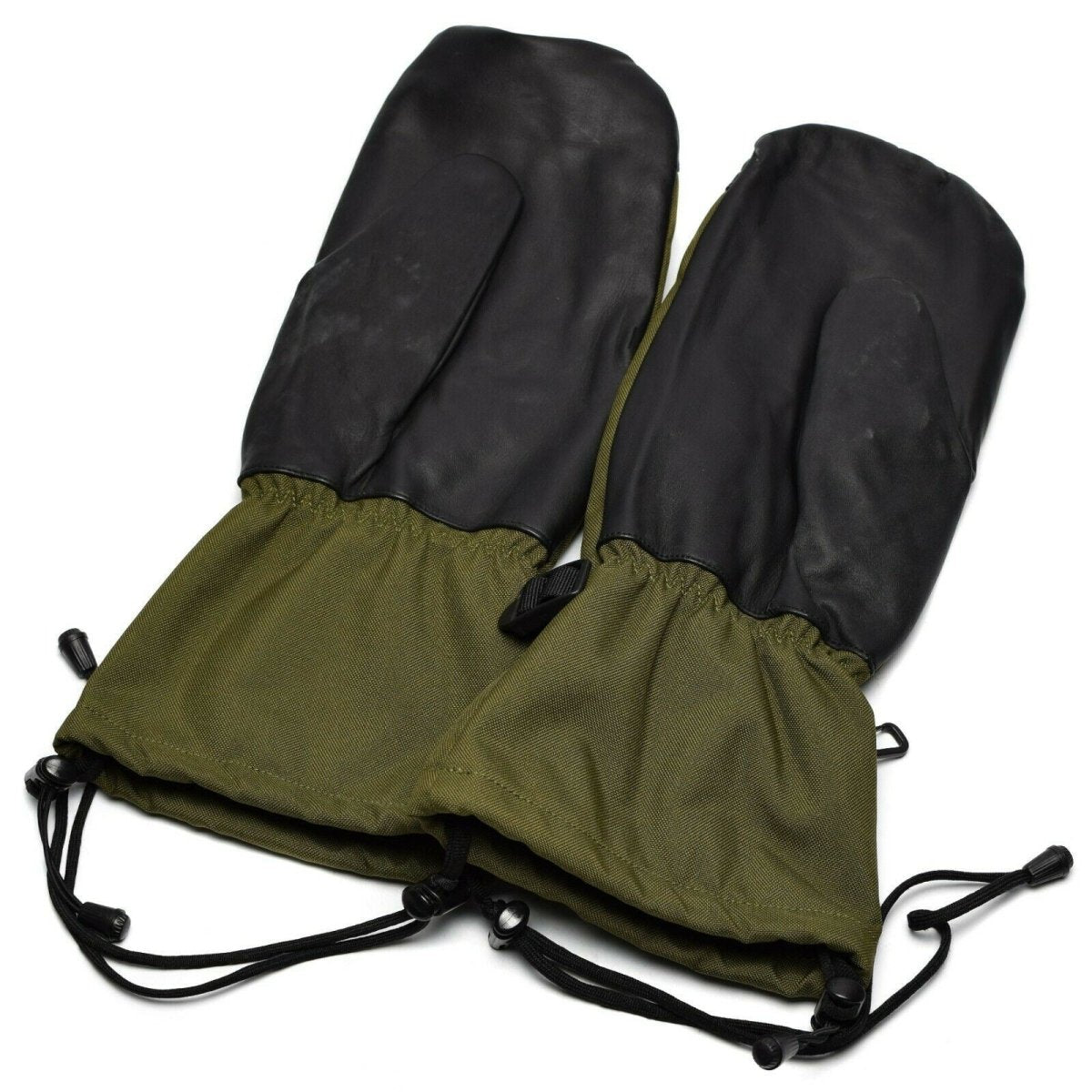 I guanti di oliva dell'esercito olandese originali attivano i guanti militari di dito Gore-tex