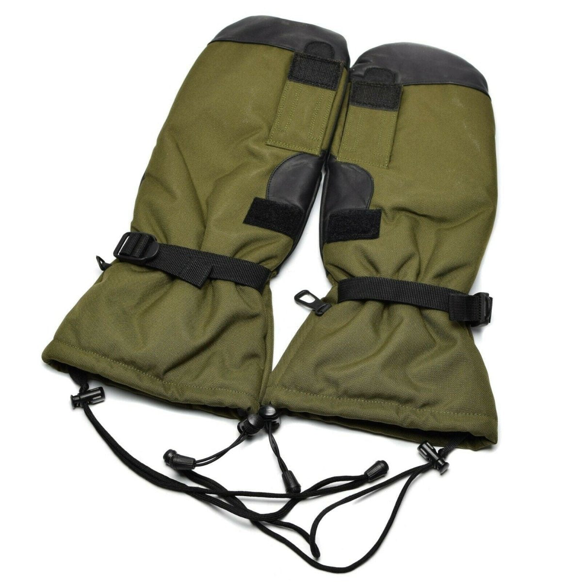 I guanti di oliva dell'esercito olandese originali attivano i guanti militari di dito Gore-tex