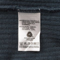 Maglione lavorato a coste originale dell'esercito olandese con zip a un quarto, gomiti rinforzati, verde petrolio