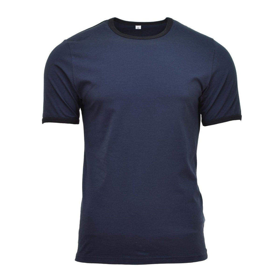 T-shirt dell'esercito olandese originale Shirt di cotone blu maniche corte su eccedenza militare nuovo