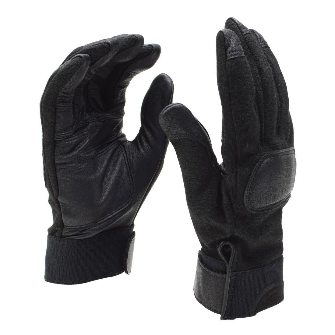 Original Dutch Army Tactical Combat guanti Palme in pelle Protezione da nocche Nuovo