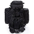 Zaino militare olandese originale da 40+20 litri grande zaino da campeggio per escursionismo nero