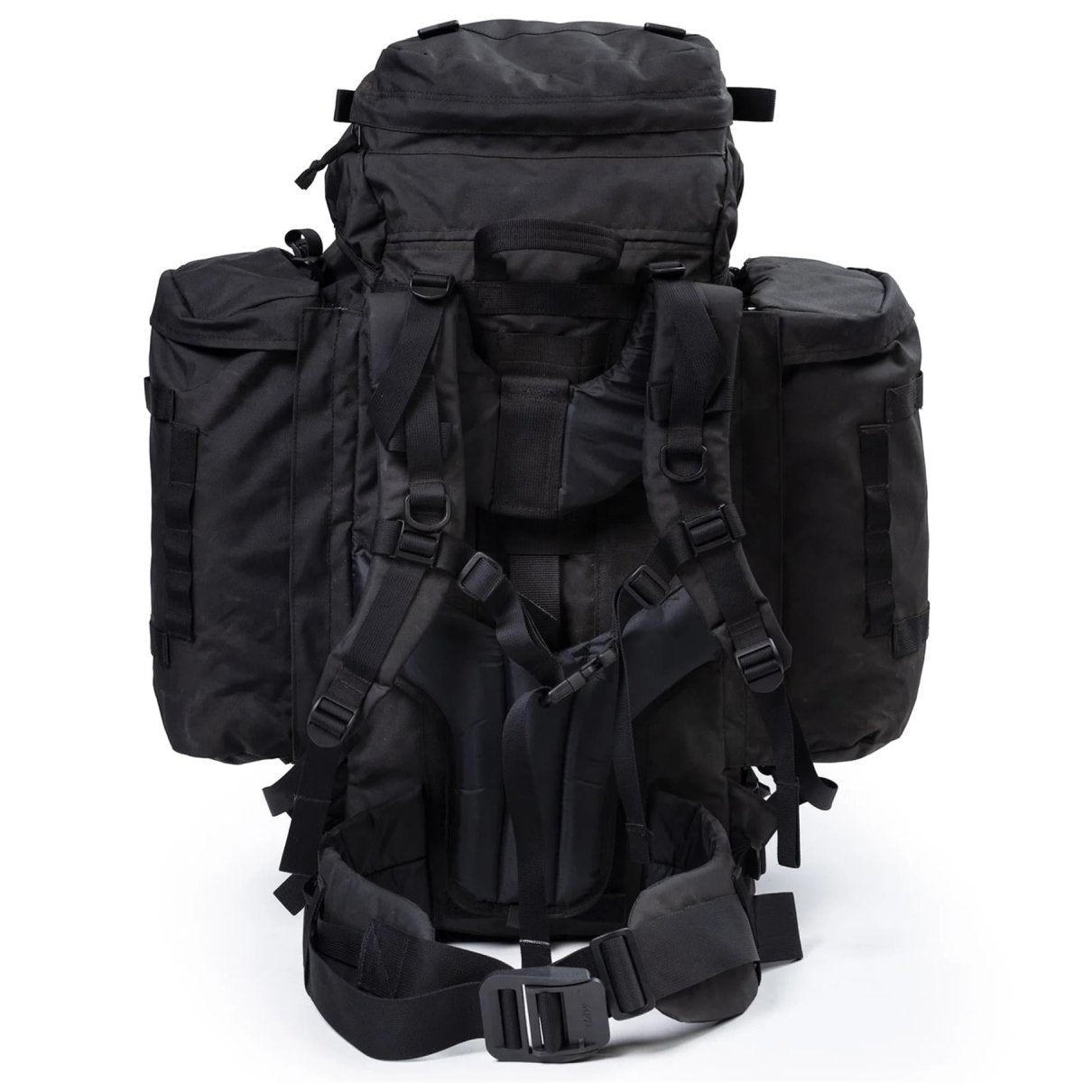 Zaino militare olandese originale da 40+20 litri grande zaino da campeggio per escursionismo nero
