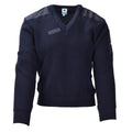 Originale Dutch Military Blue Pullover Pullover Pullover Woodwarmer Long Sleeve Nuovo