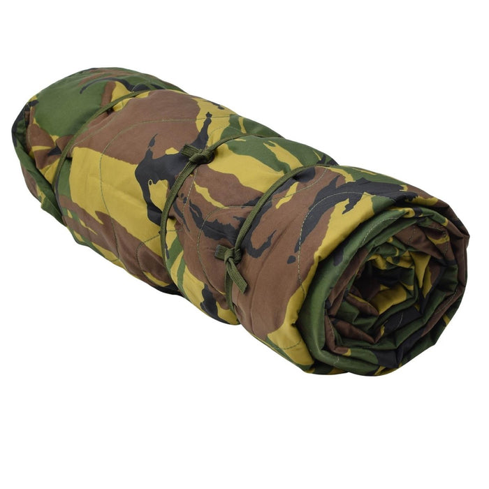 Rifugio leggero e compatto con poncho mimetico DPM originale militare olandese NUOVO - GoMilitar