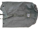 Original Dutch military duffel bag 100 liters made of durable olive green ripstop canvas with carry straps.