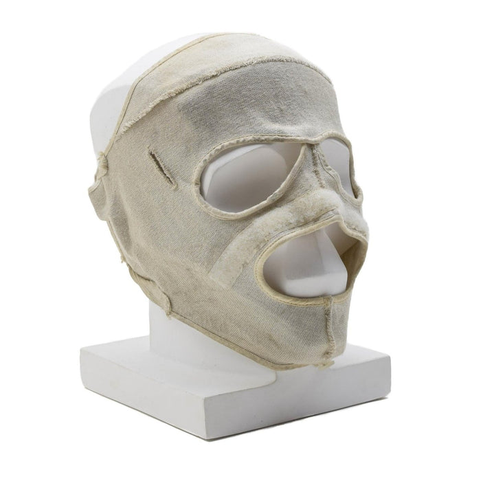 Maschera militare originale olandese resistente alla fiamma in fibra aramidica per il freddo, bianca - GoMilitar