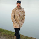 Capola militare olandese originale polsini regolabili in modo regolabile camo deserto