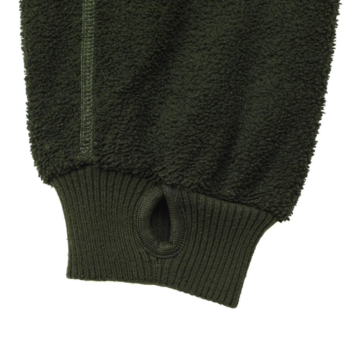 Giacca in pile militare olandese originale caldo morbido caldo termico clima sportivo