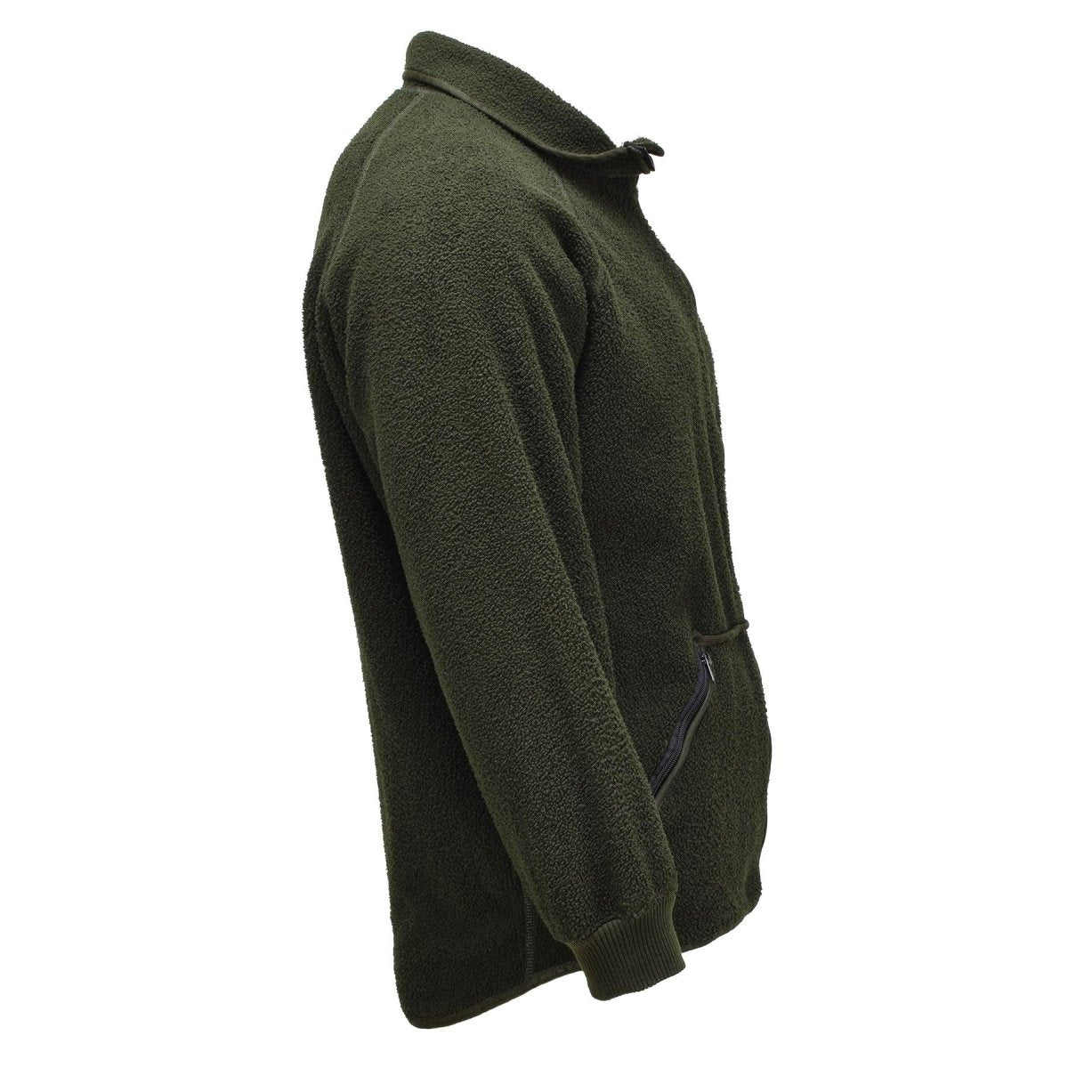 Giacca in pile militare olandese originale caldo morbido caldo termico clima sportivo