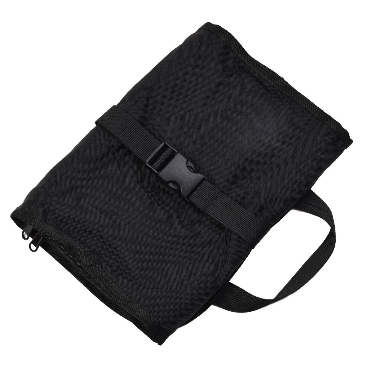 Borsa da toilette pieghevole militare olandese originale da viaggio Organizer Nero