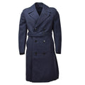 Cappotto formale militare originale olandese doppio petto con cintura blu