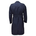 Cappotto formale militare originale olandese doppio petto con cintura blu