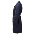 Cappotto formale militare originale olandese doppio petto con cintura blu