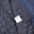 Giacca militare olandese originale Minesco trapuntato staccabile blu Paesi Bassi surplus
