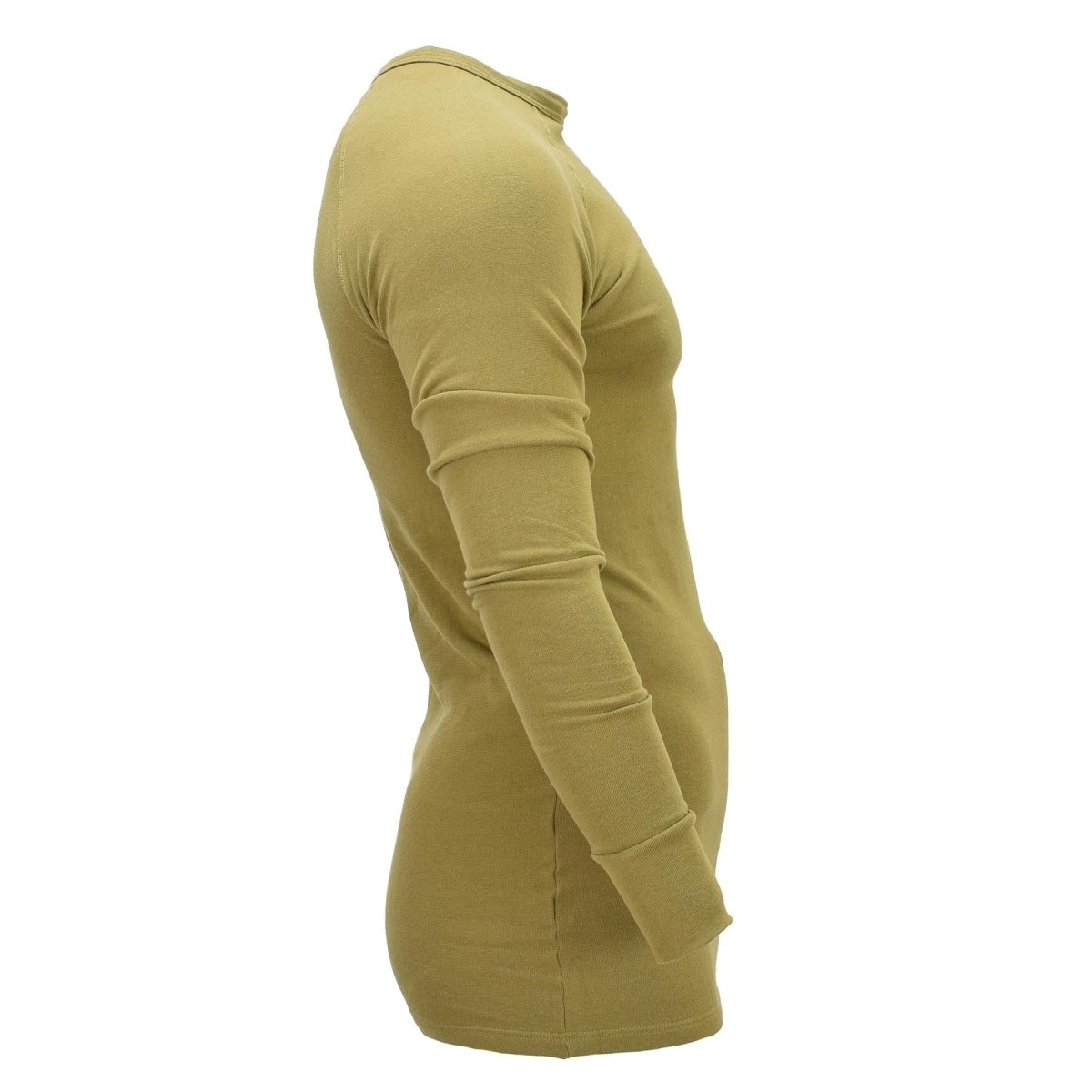 Maglietta intima originale militare olandese Koala a maniche lunghe, colore kaki