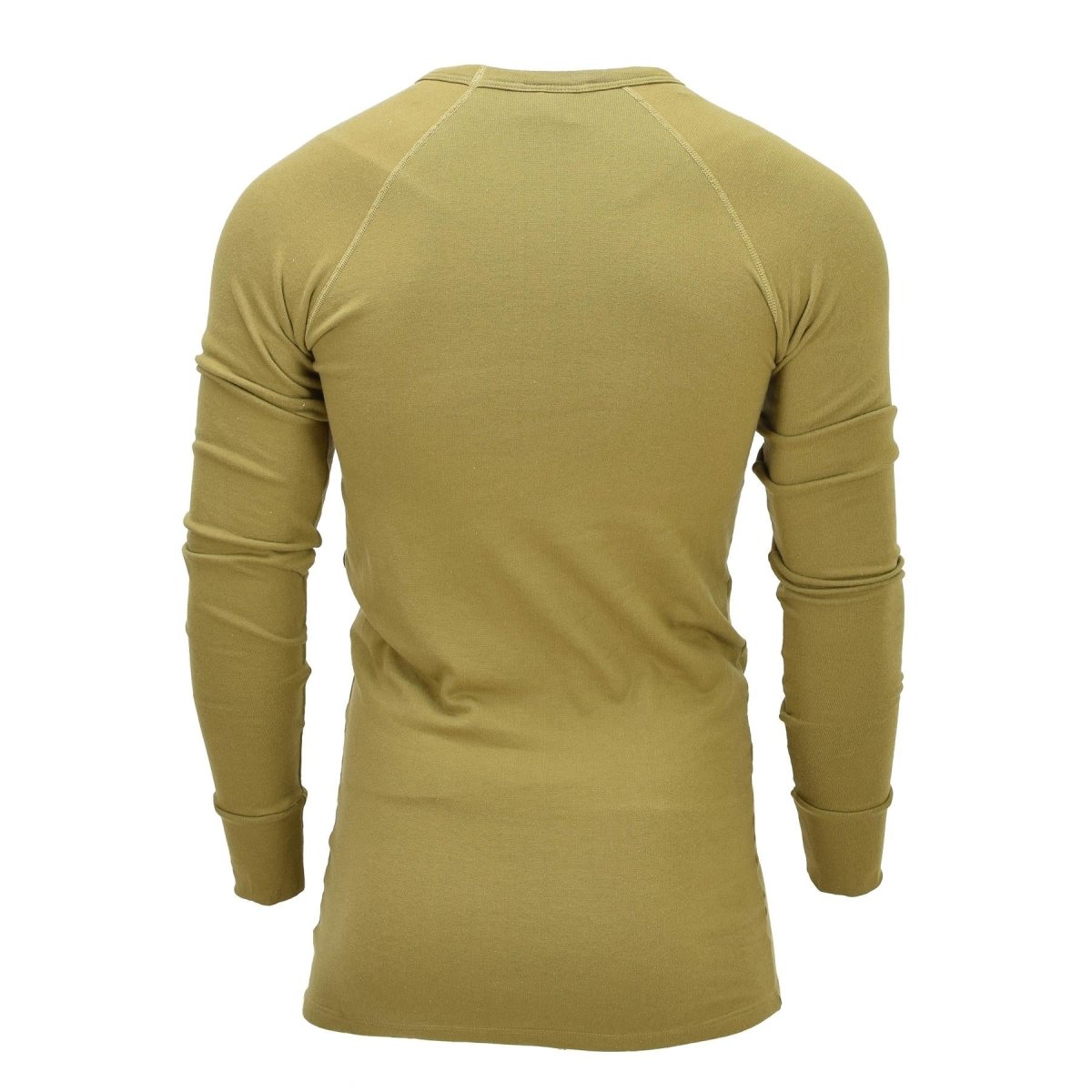 Maglietta intima originale militare olandese Koala a maniche lunghe, colore kaki