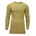 Maglietta intima originale militare olandese Koala a maniche lunghe, colore kaki