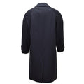 Cappotto lungo militare originale olandese per servizio formale, edizione militare, nero
