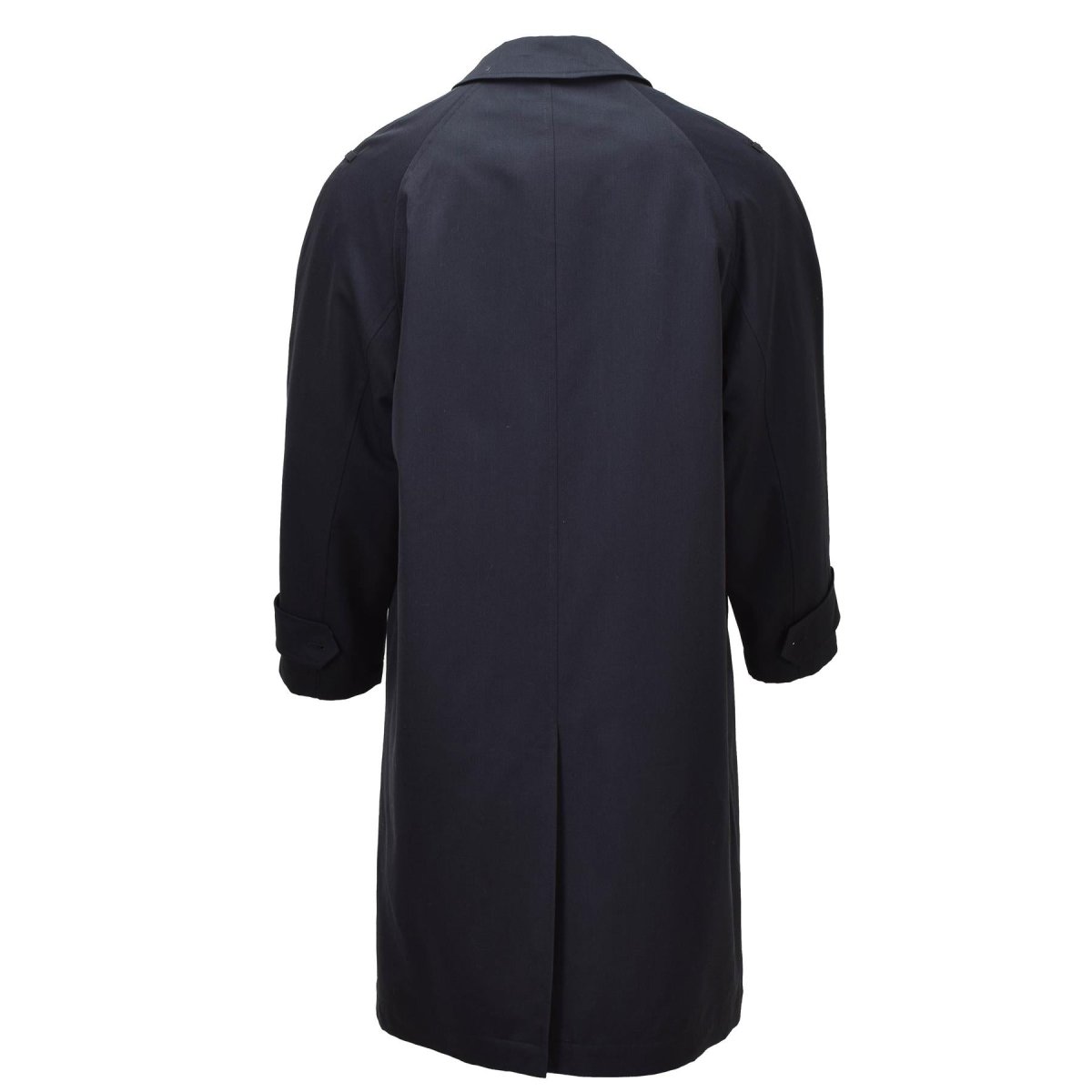 Cappotto lungo militare originale olandese per servizio formale, edizione militare, nero