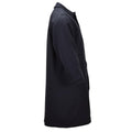 Cappotto lungo militare originale olandese per servizio formale, edizione militare, nero