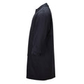 Cappotto lungo militare originale olandese per servizio formale, edizione militare, nero