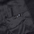 Cappotto lungo originale militare olandese in lana doppio petto in eccedenza militare nero