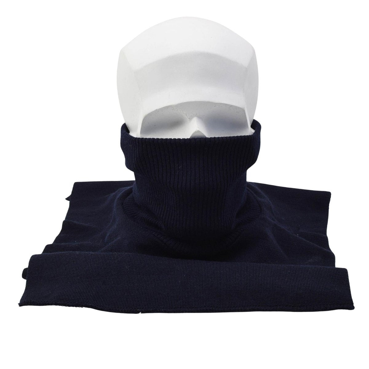 Scaldacollo traspirante originale militare olandese in misto lana blu