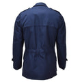 Giacca militare originale olandese Parka foderata in pile blu