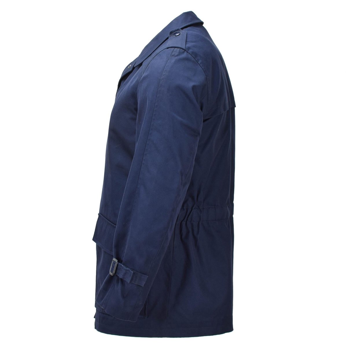 Giacca militare originale olandese Parka foderata in pile blu