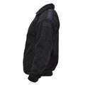 Giacca in pile di polizia militare olandese originale maglione caldo jumper inverno nero