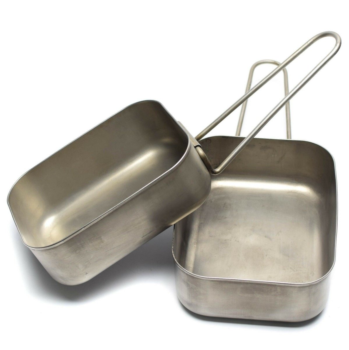 Original olandese in acciaio inossidabile militare olandese 2 pcs gettini kit pasticcio cucellino boscaglia militare