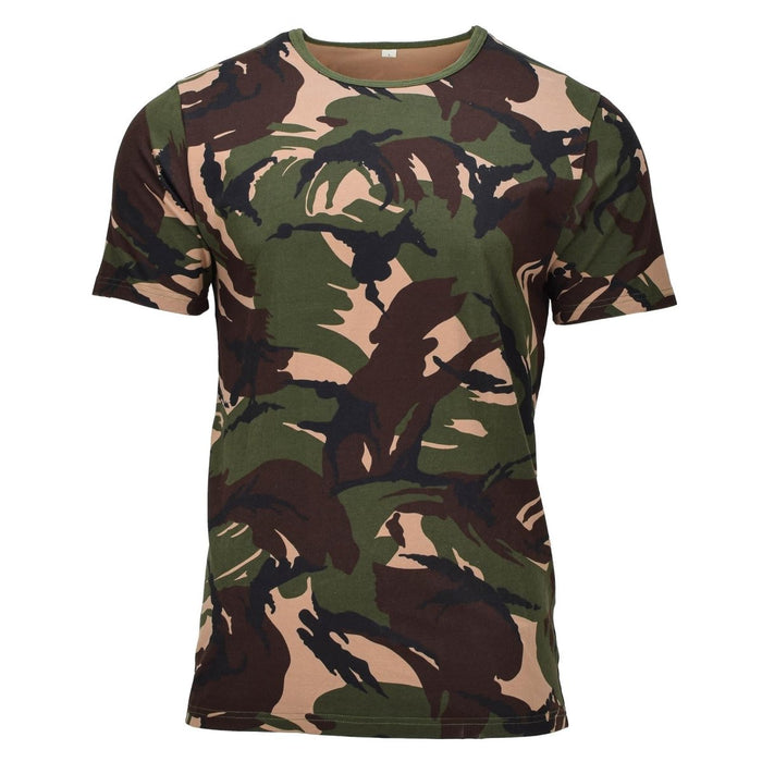Maglietta militare originale olandese leggera a maniche corte mimetica Woodland - GoMilitar
