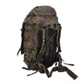 Zaino tattico militare olandese originale 60L MOLLE LOOPS DPM WOODLAND CAMO